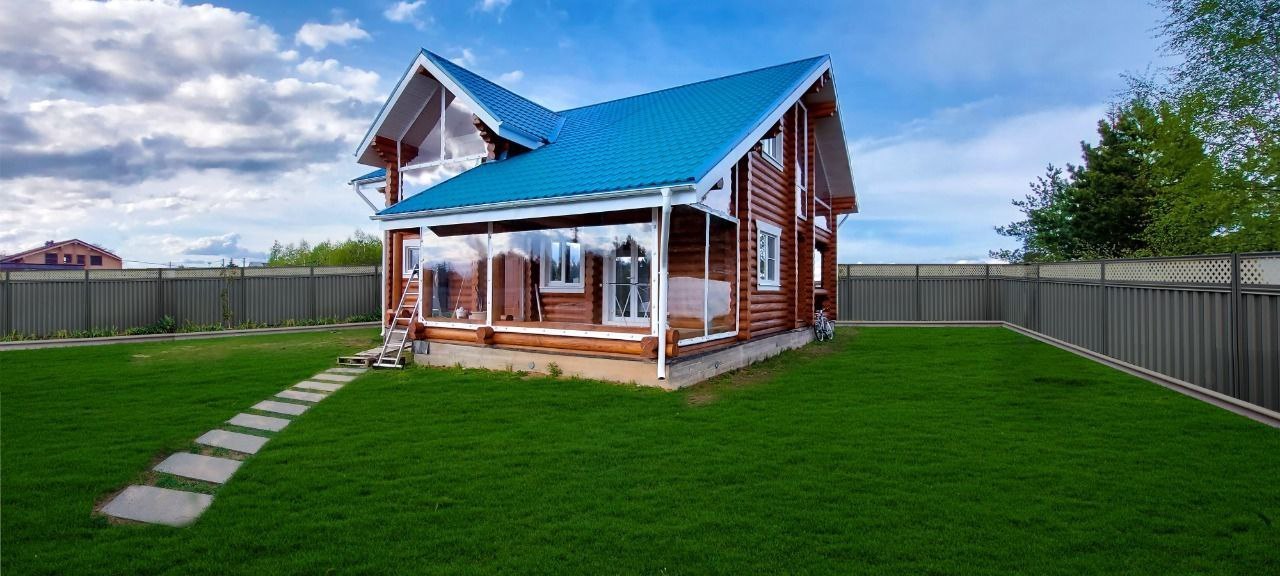 Мягкие окна на веранде загородного дома в Сухиничах